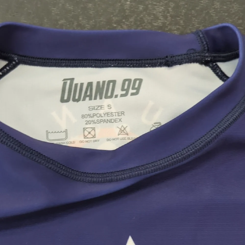 AND Men's Rashguard - Deep Blue - Picture 3 of 4